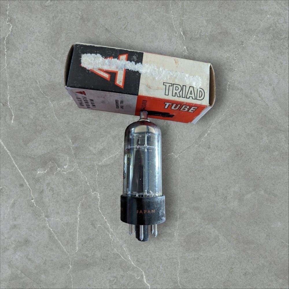 Triad 25BQ6GTB/25CU6 Audio Electronic Vintage Radio TV Valve HAM Vacuum Tubes